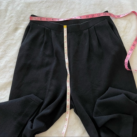 Vintage St. John Basics Black Santana Knit Pants - Picture 7 of 8